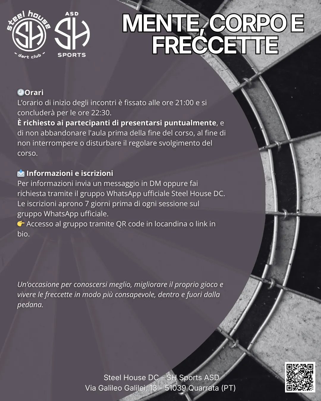Mente, Corpo e Freccette - Infografica 4
